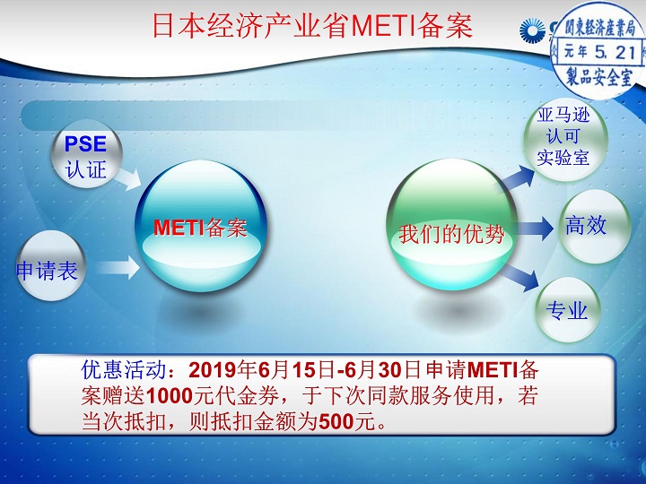 METI备案限时优惠(图1)